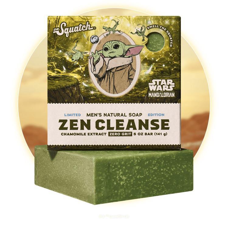 Dr. Squatch - Mandalorian - Zen Cleanse Bar Soap 5 oz - WH-BAR-ZEN-01