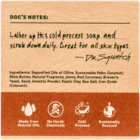Dr. Squatch - Wood Barrel Bourbon - Bar Soap wh-bar-wbb-01