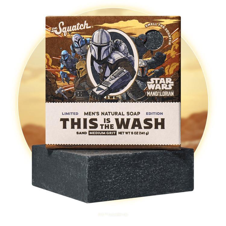 Dr. Squatch - Mandalorian - This is The Wash Bar Soap 5 oz - WH-BAR-TTW-01