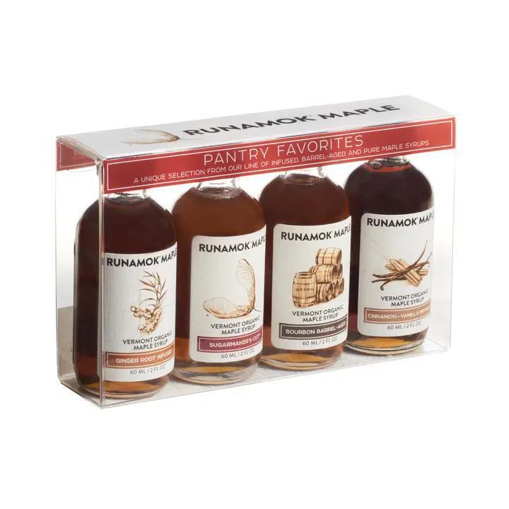 Runamok - Pantry Favorites Maple Syrup Collection - Four 60 ML Bottles - RMK0144