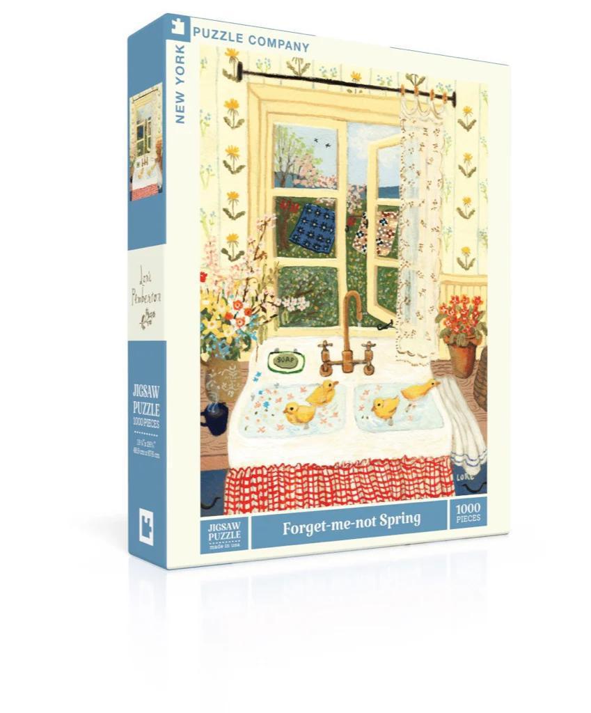 New York Puzzle Company - Forget-me-not Spring - NPZLP2461