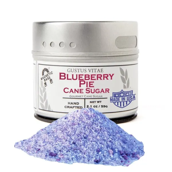 Gustus Vitae Blueberry Pie Cane Sugar Tin
