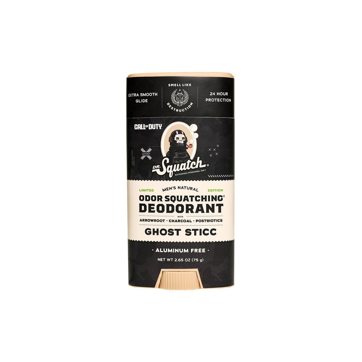 Dr. Squatch - Call of Duty - Ghost Sticc Deodorant 2.65 oz - WH-DEO-GHG-01