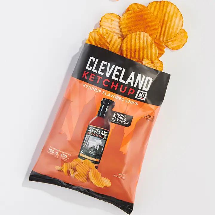 Cleveland Ketchup Co. - Ghost Pepper Ketchup Chips 2.75 oz