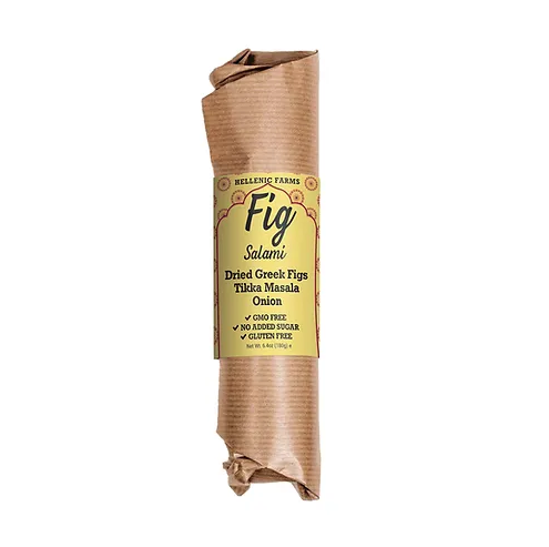 Hellenic Farms - Fig Salami W/ Tikka Masala and Onion Vegan 6.4oz