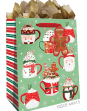Jillson & Roberts - Medium Totes - Cocoa Christmas - XMT780