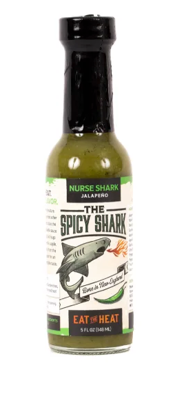 The Spicy Shark Hot Sauce - Nurse Shark (Jalapeno) 5 oz
