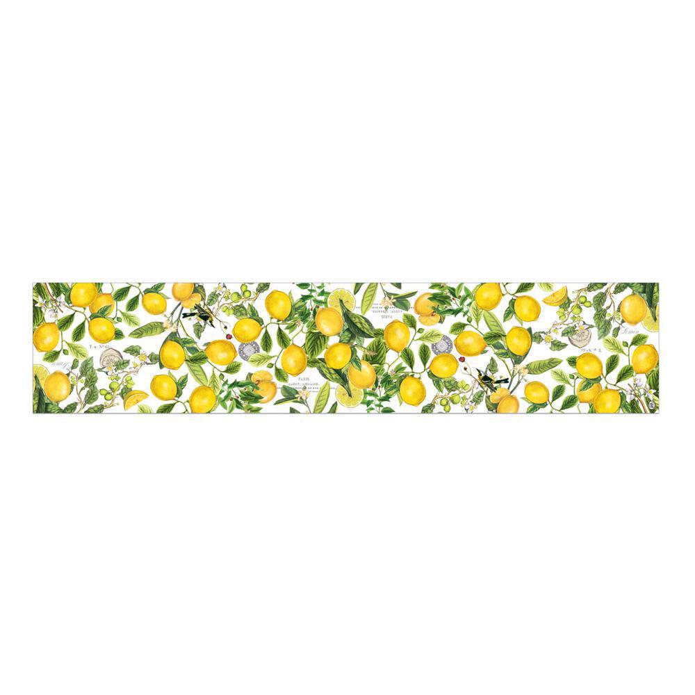 Stonewall Kitchen - Michel Design Works - Lemon Basil Cotton Table Runner - 840008