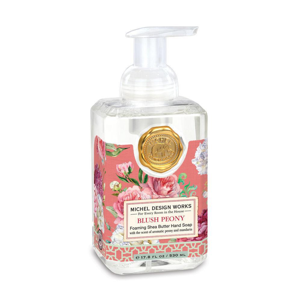 Stonewall Kitchen - Michel Design Works - Blush Peony Foaming Soap 17.8 oz - 801375