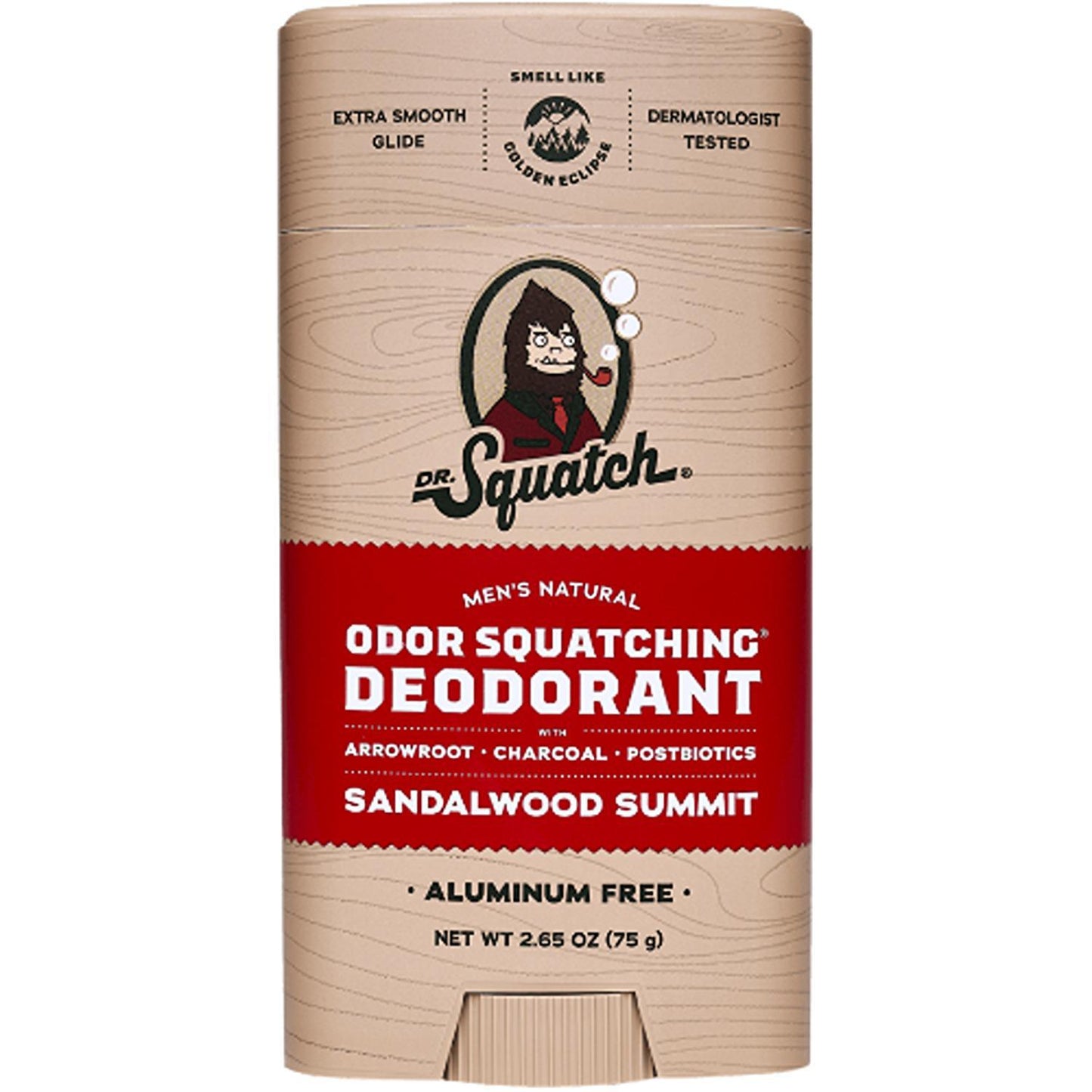 Dr. Squatch - Sandalwood Summit Deodorant 2.65 oz - WH-DEO-SAS-01