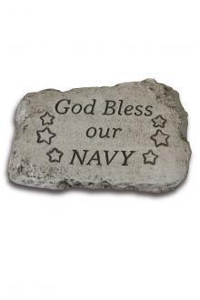 Massarelli’s - 10" Stone God Bless Our Navy 1851