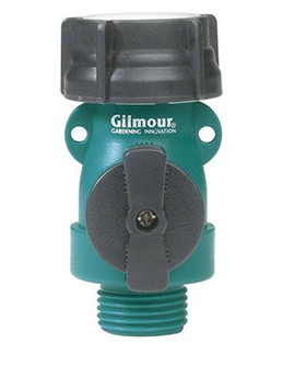Gilmour Full Flow Plastic Shut-Off Valve - 97-63252