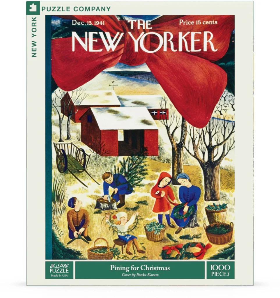 New York Puzzle Company - Pining for Christmas - NPZNY2454 (Christmas)