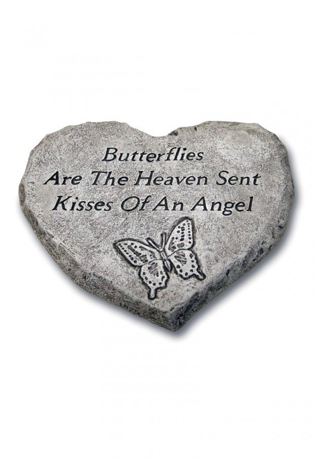 Massarelli's Heart Stone - Butterflies Are The Heaven Sent Kisses Of An Angel 1825