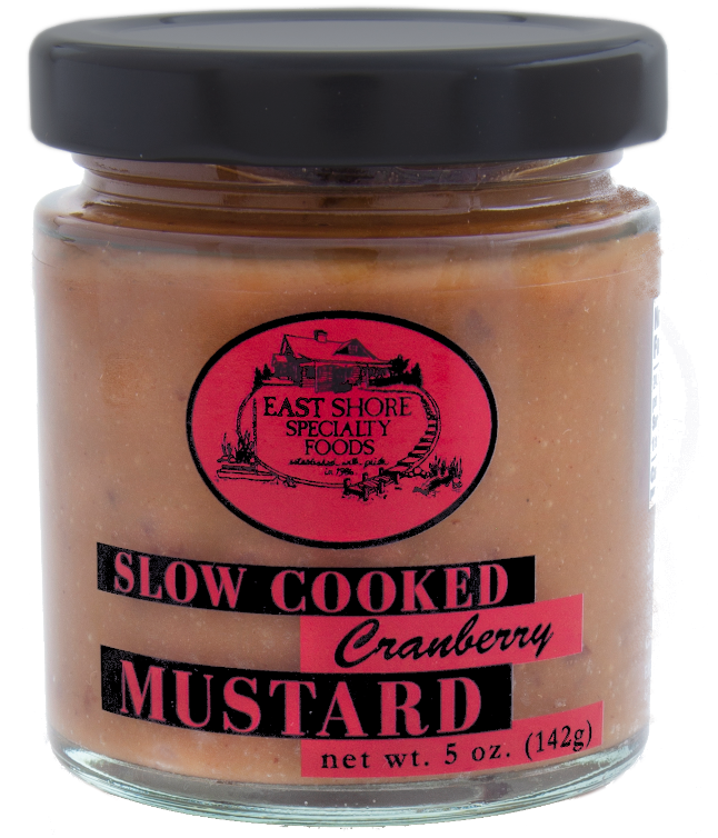East Shore Specialty Foods - Cranberry Mustard - 5oz Jar MCR5