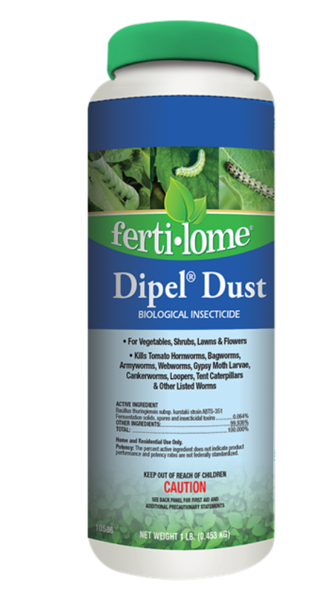 Fertilome - Dipel Dust Biological Insecticide 1 lb - 82280026 - 10586
