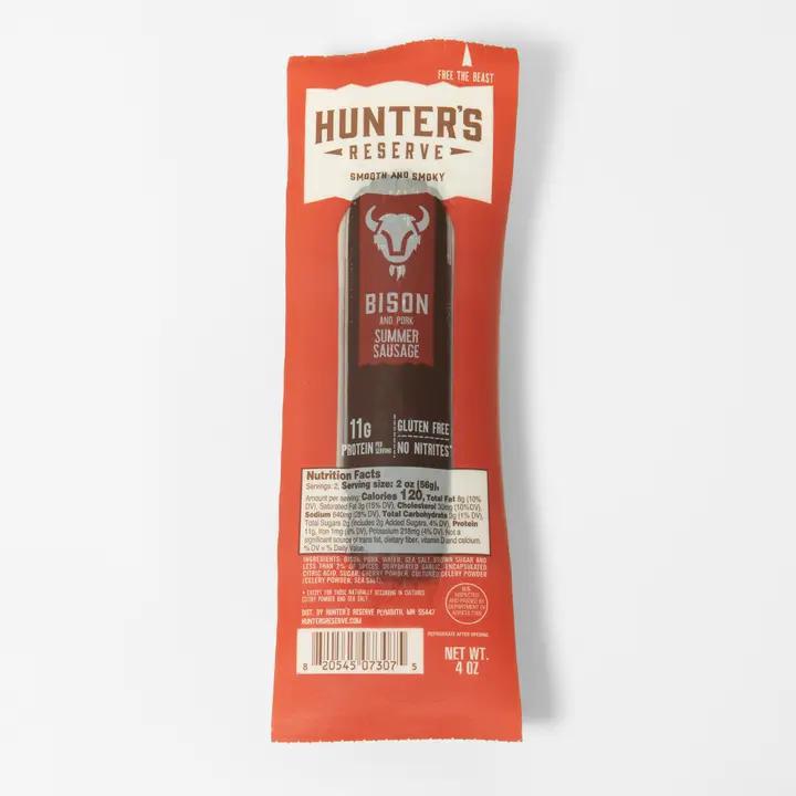 Hunter's Reserve - Bison Summer Sausage 4 oz - SS5073075