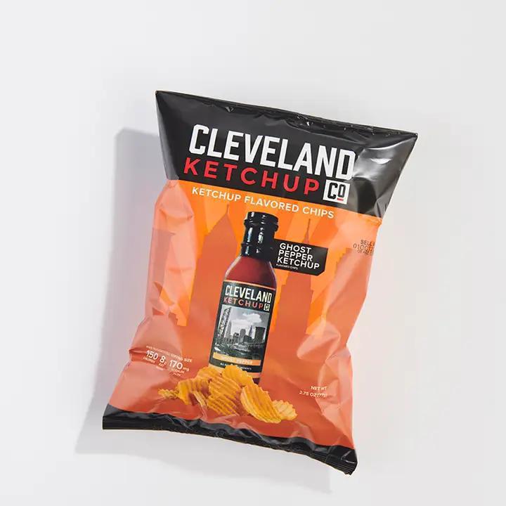 Cleveland Ketchup Co. - Ghost Pepper Ketchup Chips 2.75 oz