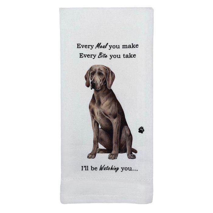 E&S Pets - Weimeraner Kitchen Towel 711-54