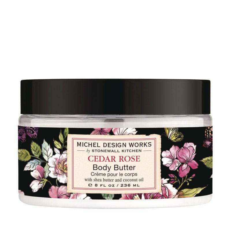 Michel Design Works - Cedar Rose Body Butter 8oz 844387 DISVEN