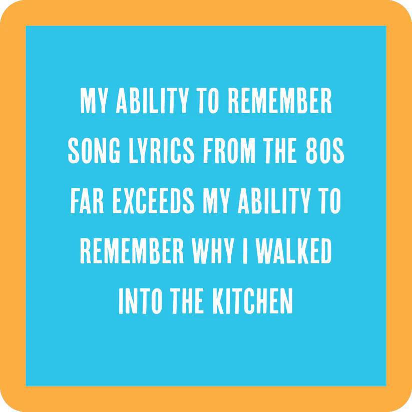 Drinks On Me: Coaster: Song Lyrics 1213