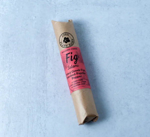 Hellenic Farms Fig Salami w/ Smoked Paprika Vegan 6.3oz 39269