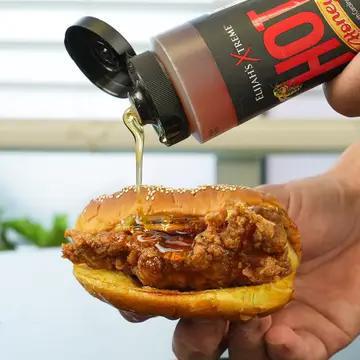 Elijah's Xtreme Gourmet Sauces - Hot Honey Infused with Carolina Reaper 12 oz