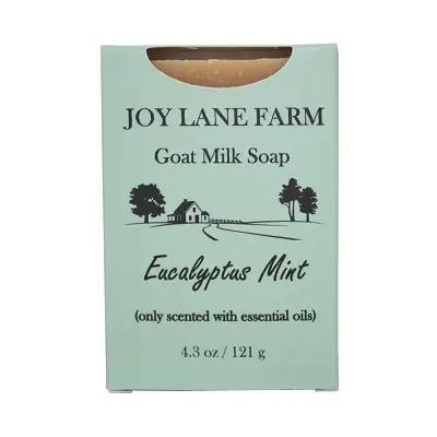 Joy Lane Farm - Bar Soap Goat Milk - Eucalyptus Mint 4.3 oz
