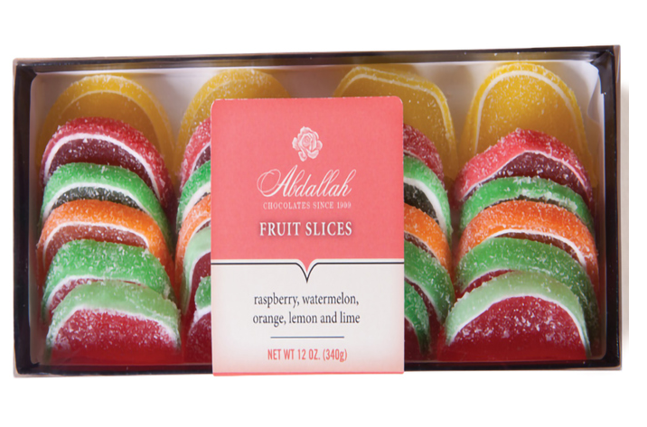 Abdallah Candies - Jell Fruit Slices 12 oz - 0540