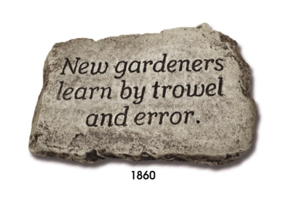 Massarelli's - 10" Stone New Gardeners Learn 1860