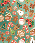 Jillson & Robert - Jumbo Wrap - Christmas Cookies - XJ802