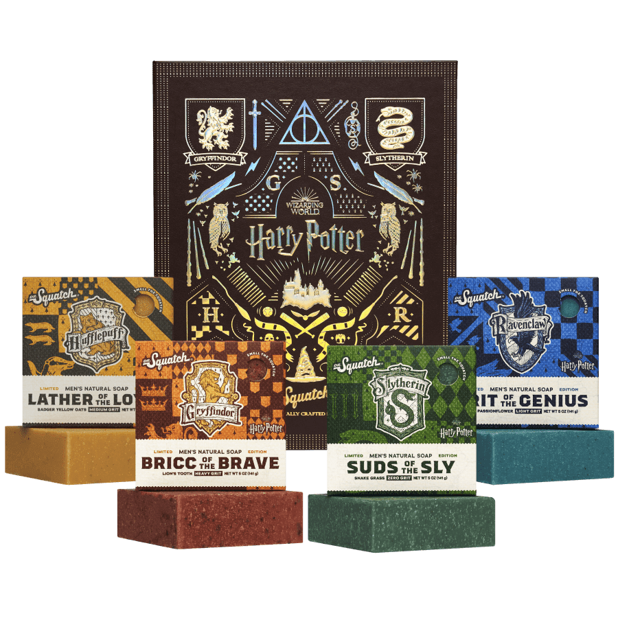 Dr. Squatch - Harry Potter Bar Soap Collection kit-hrp-01