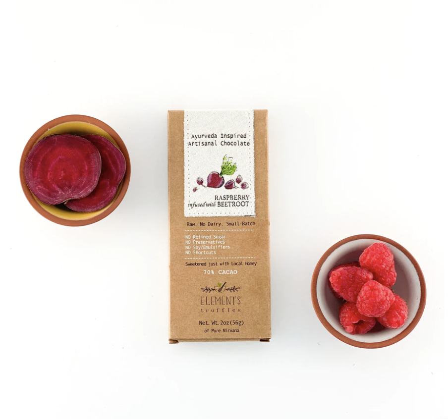 Elements - Classic Bars - Raspberry Infused with Beetroot 2oz Bar DISCO