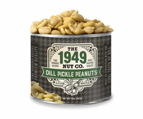 1949 Nut Company Dill Pickle Peanuts 10 oz