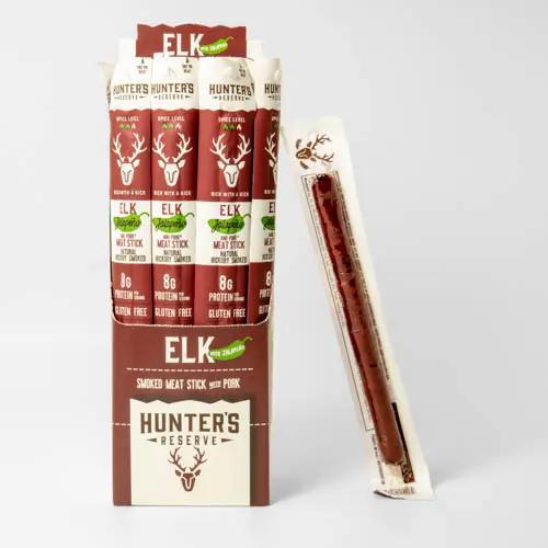 Hunter's Reserve - Elk Jalapeno Meat Stick .9 oz - TS5152169