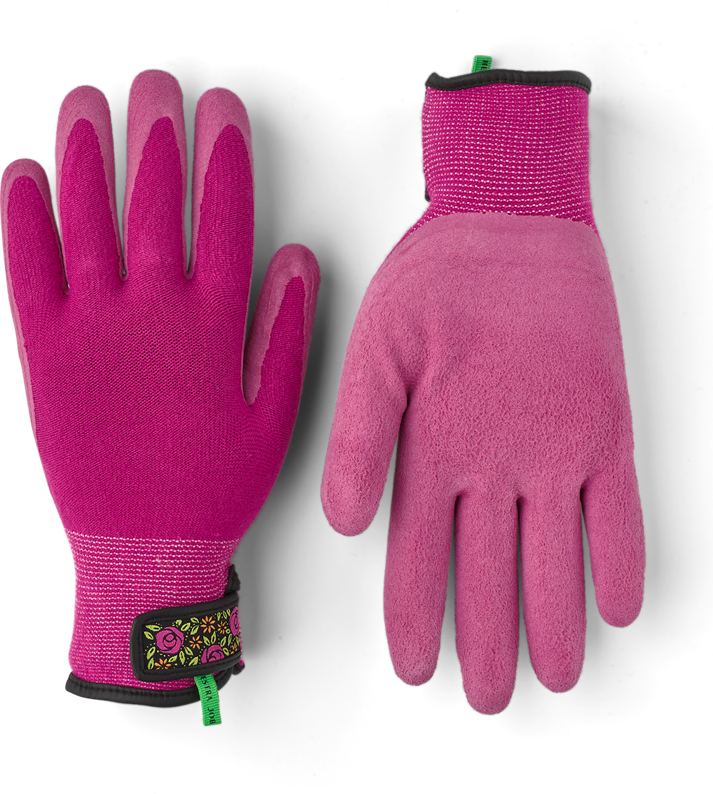 Hestra Gloves - Garden Bamboo - Fuchsia - Size 6 - 72320-920-06