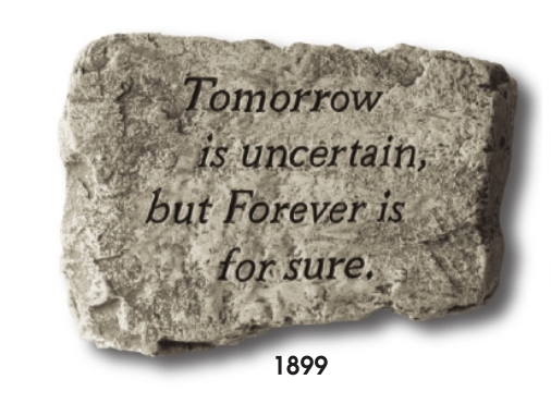 Massarelli's - 10" Stone Tomorrow is Uncertain 1899