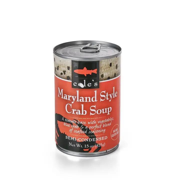 Cole's Seafood - Maryland Style Crab Soup 15 oz - RS3