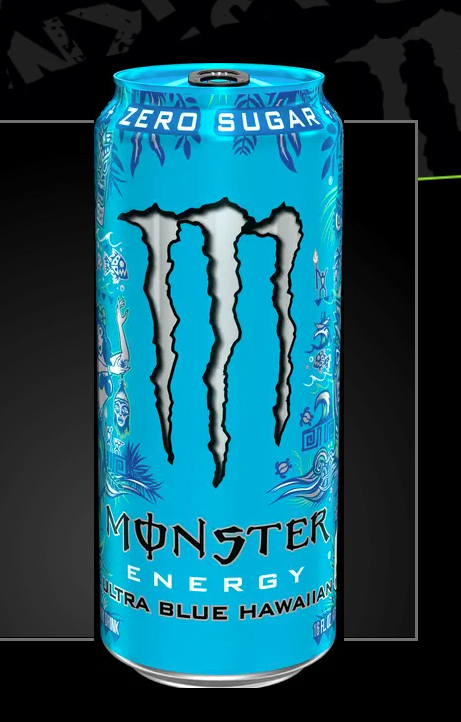 Monster Energy - Ultra Blue Hawaiian 16 oz Can - 413270
