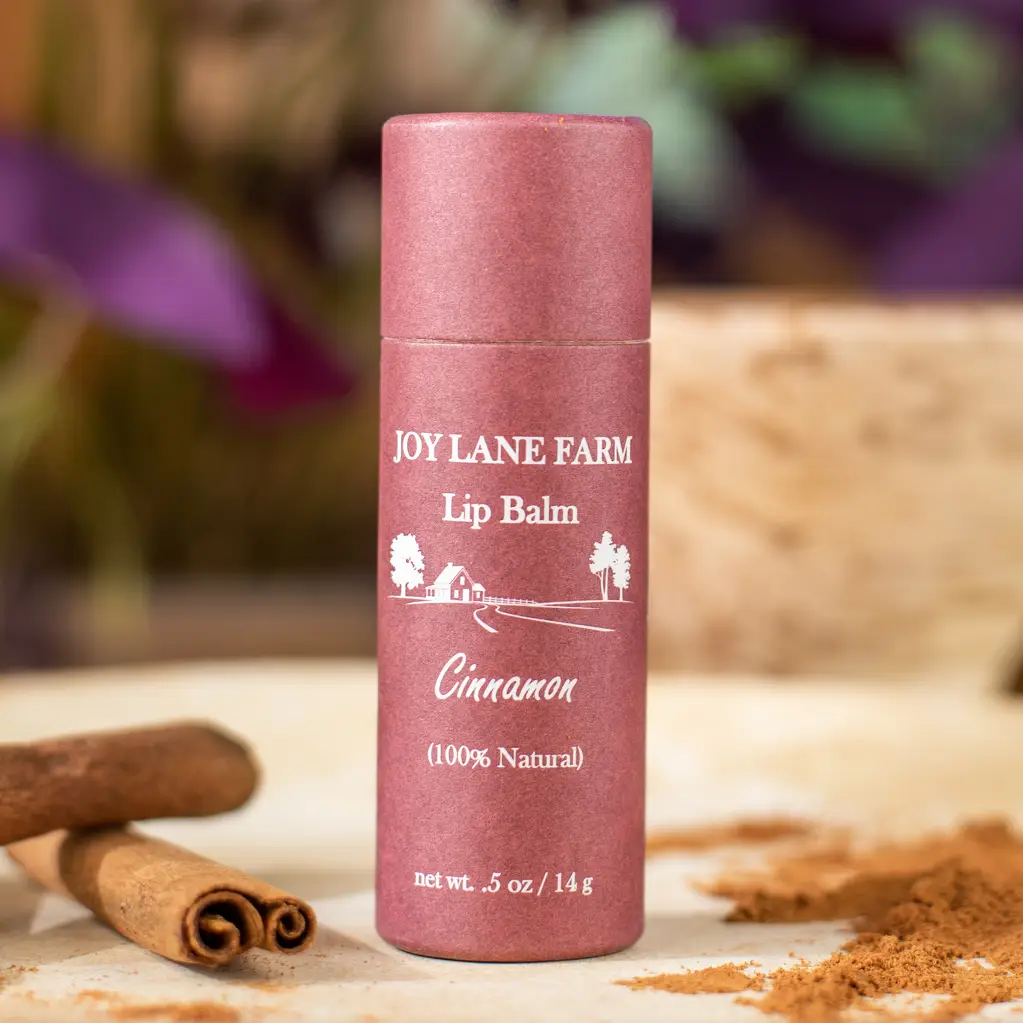 Joy Lane Farm Lip Balm - Cinnamon Cardboard Lip Balm Eco-Natural DISSVF