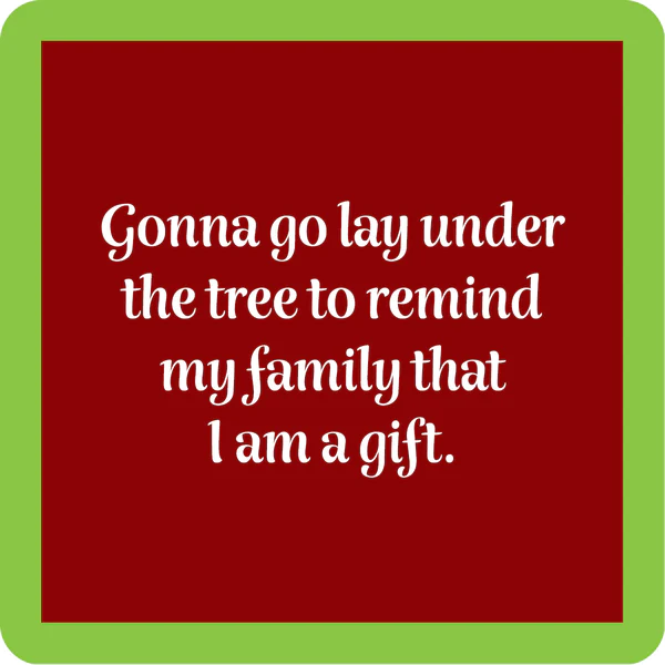 Drinks On Me: Coaster: Xmas Gift 1343