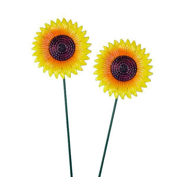 Land & Sea - Large Bobble Sunflower Plant Stick - PS90