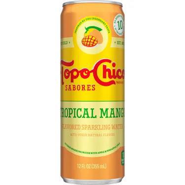 Topo Chico - Tropical Mango Sparkling Water - 12 oz Can - 412797