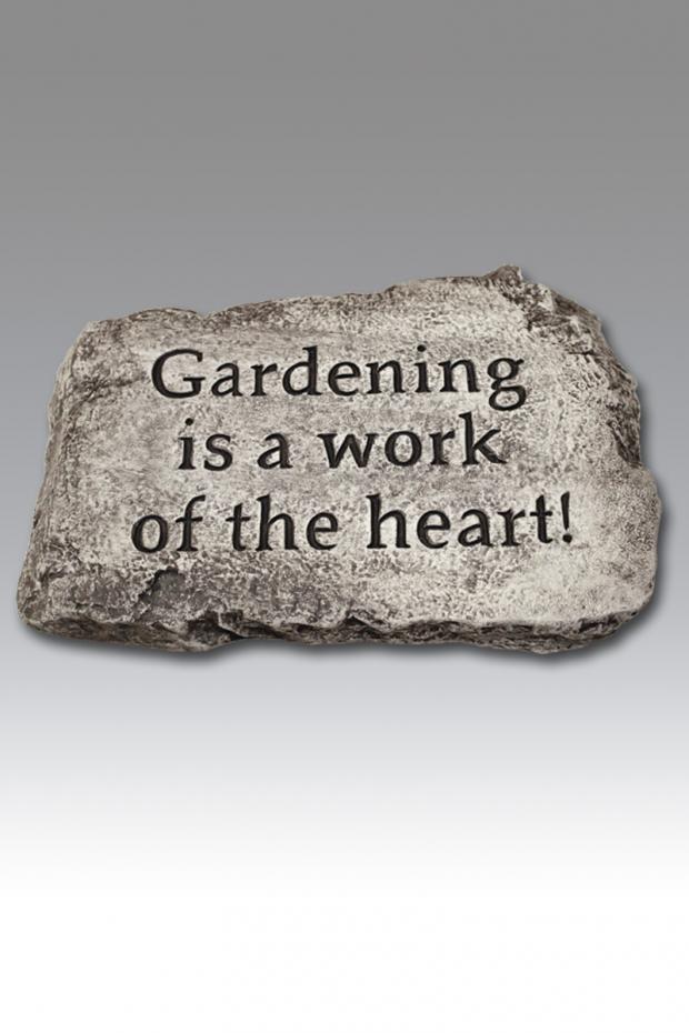 Massarelli's - 10" Stone Gardening Is A Work 1862