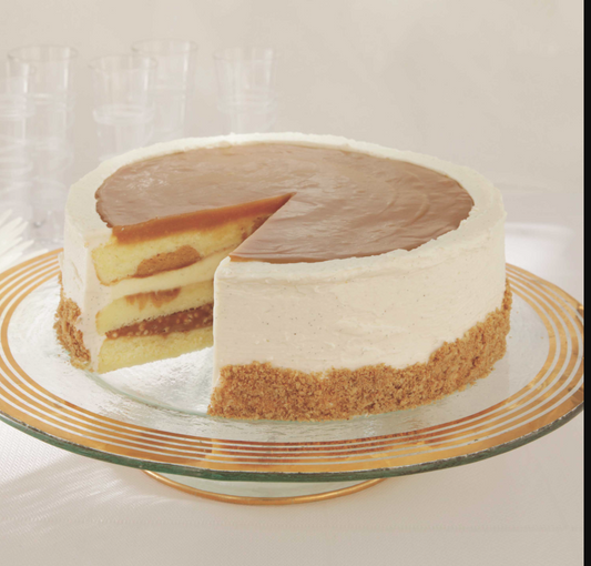 Whole Salted Caramel Vanilla Crunch Cake ( 14 Slices ) 0849861