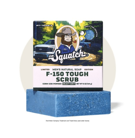 Dr. Squatch - F-150 Tough Scrub Bar Soap 5 oz - WH-BAR- FDF-01