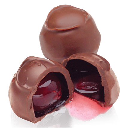 Abdallah Candies - Cherry Cordials - Milk Chocolate 2850L