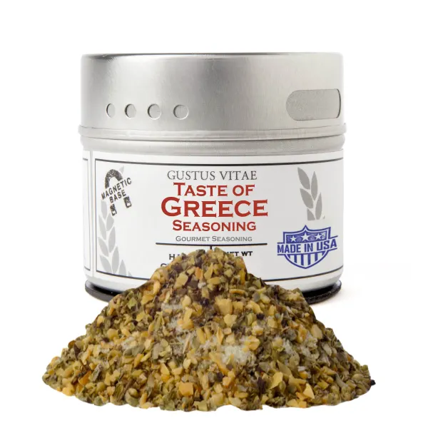 Gustus Vitae Taste of Greece - Tin