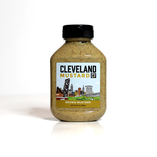 Cleveland Ketchup Co. - Brown Mustard 9.5oz DISCO