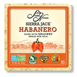 Sierra Nevada Cheese Company - Sierra Jack Habanero Square 8oz